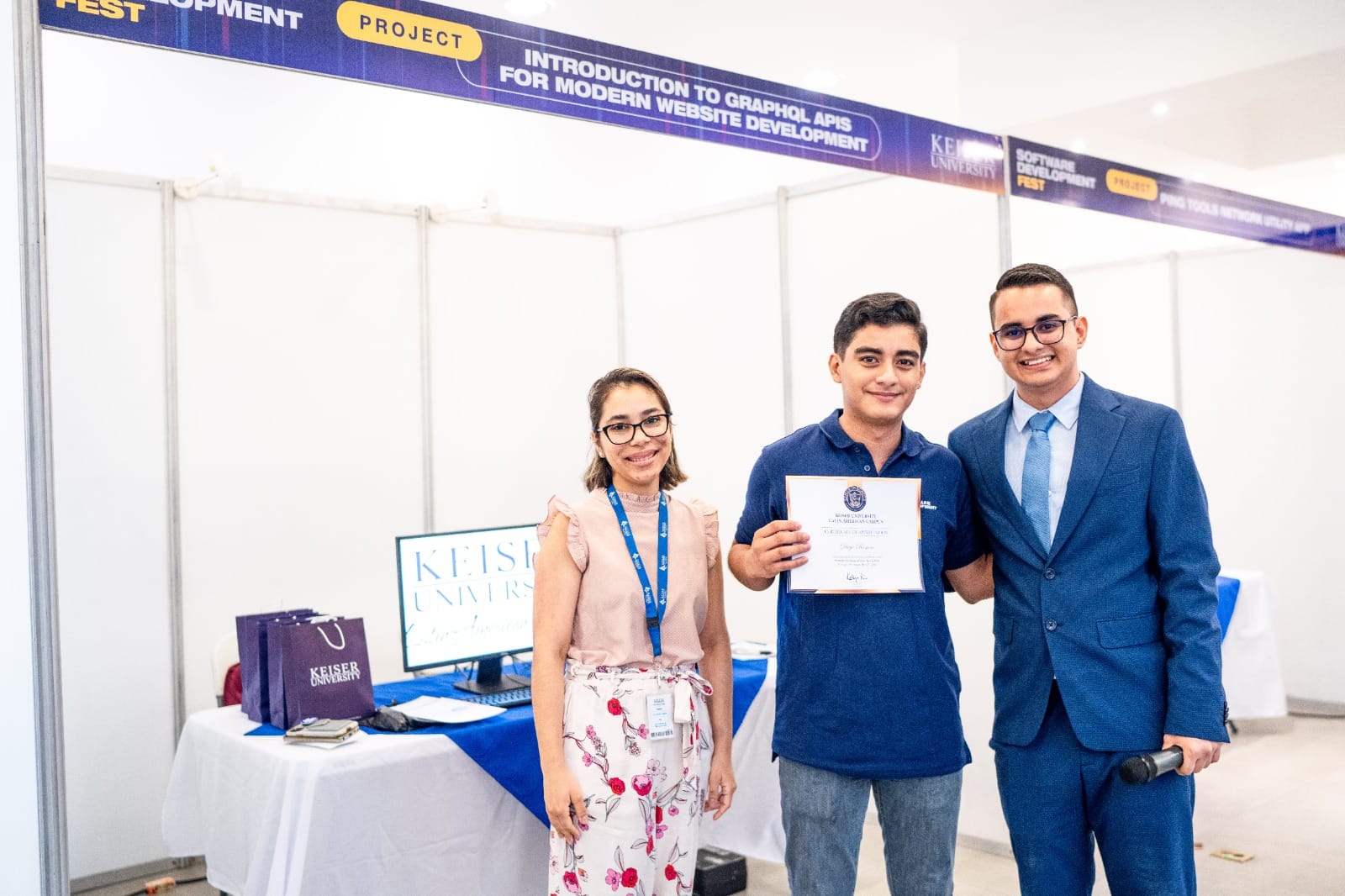Keiser University Booth